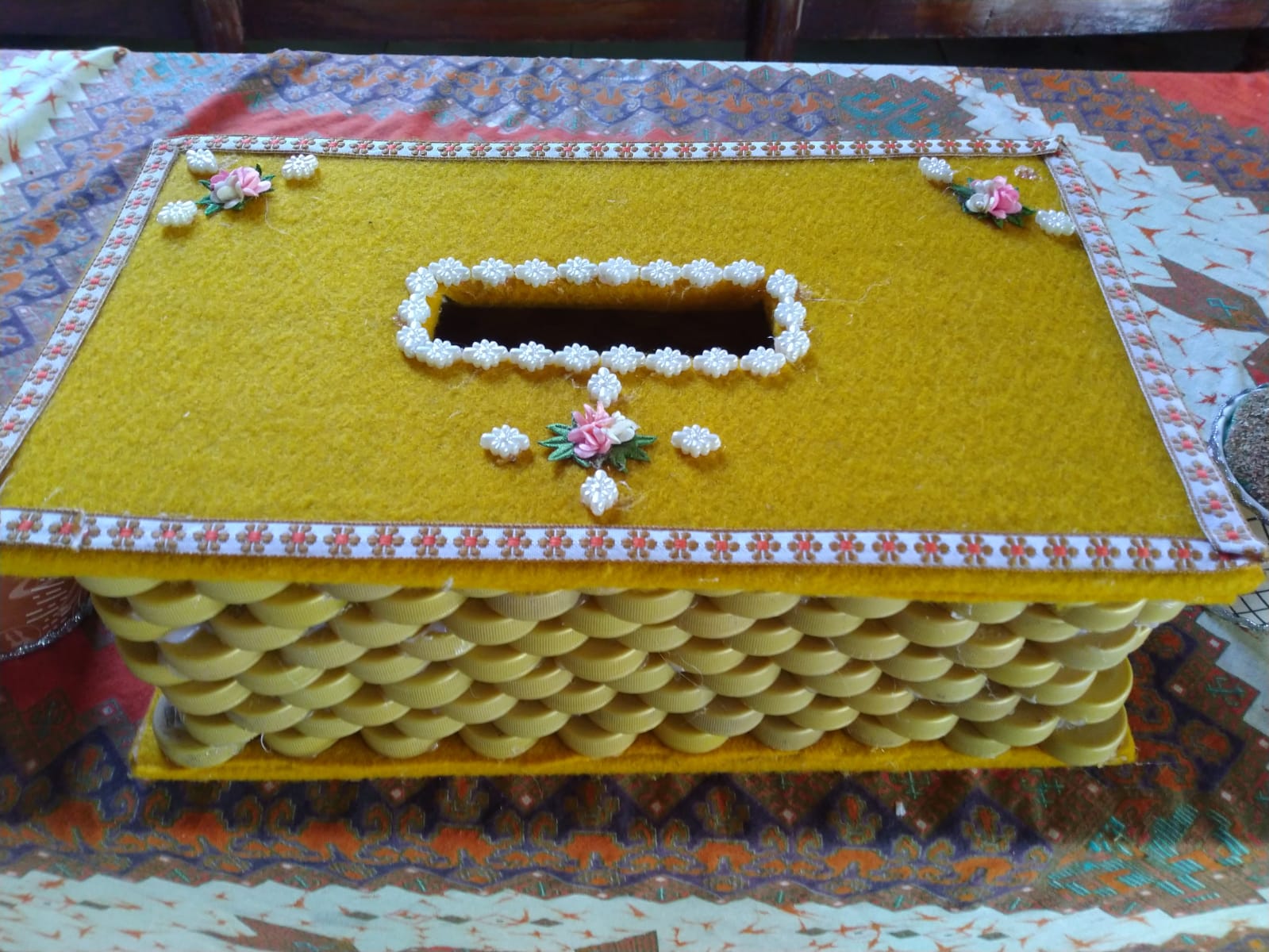 Tempat Tisue Tutup Botol besar